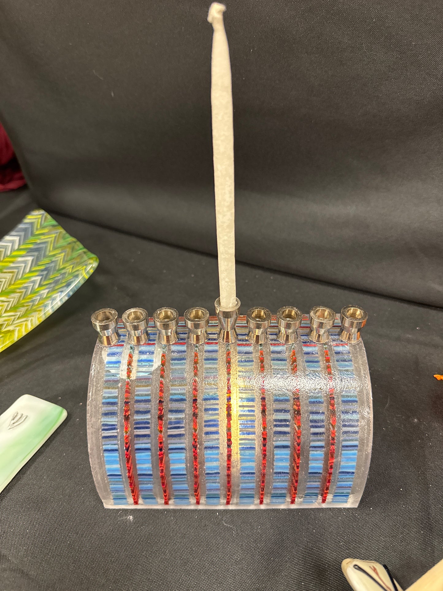 Tapestry menorah