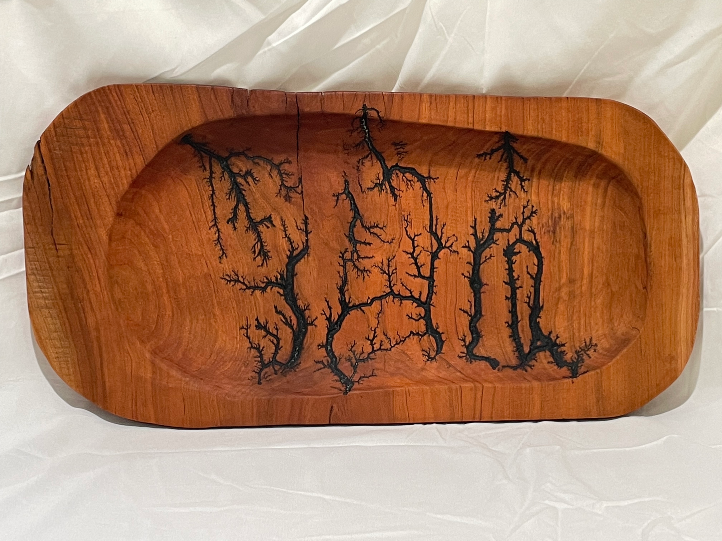 Wooden Fractal Bowl