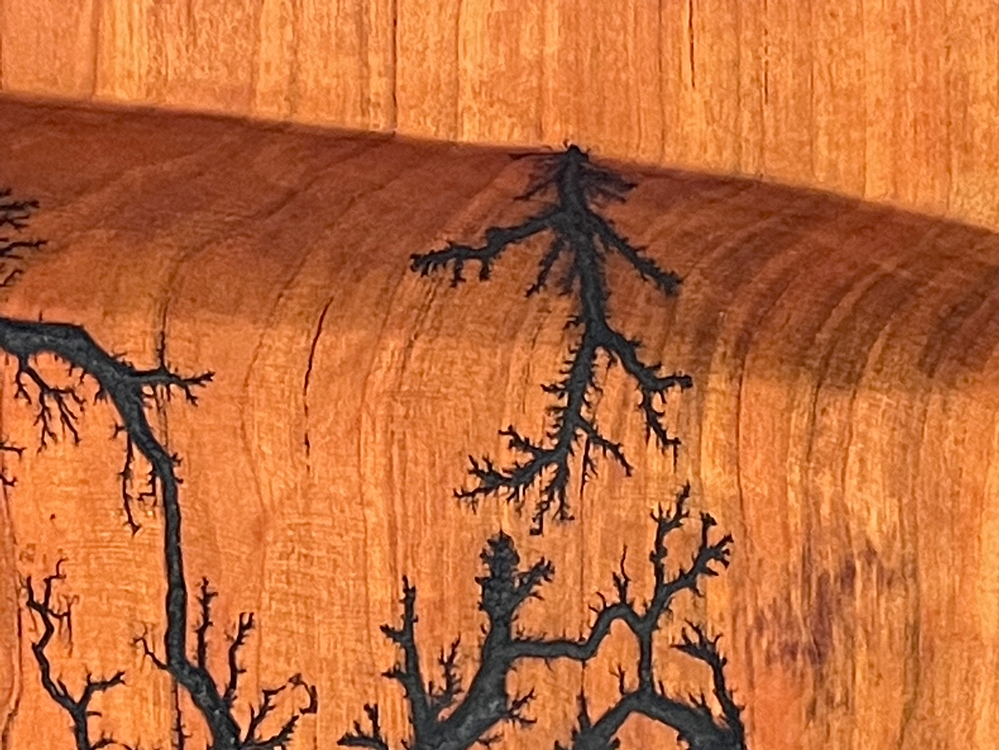 Wooden Fractal Bowl
