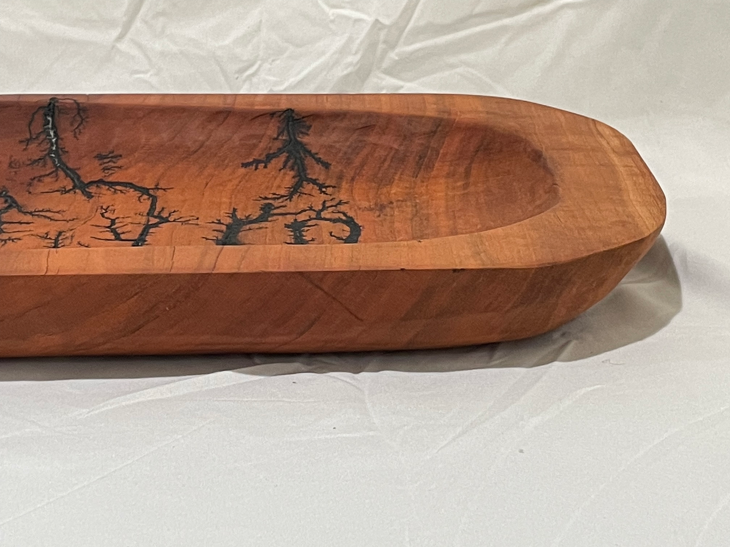 Wooden Fractal Bowl
