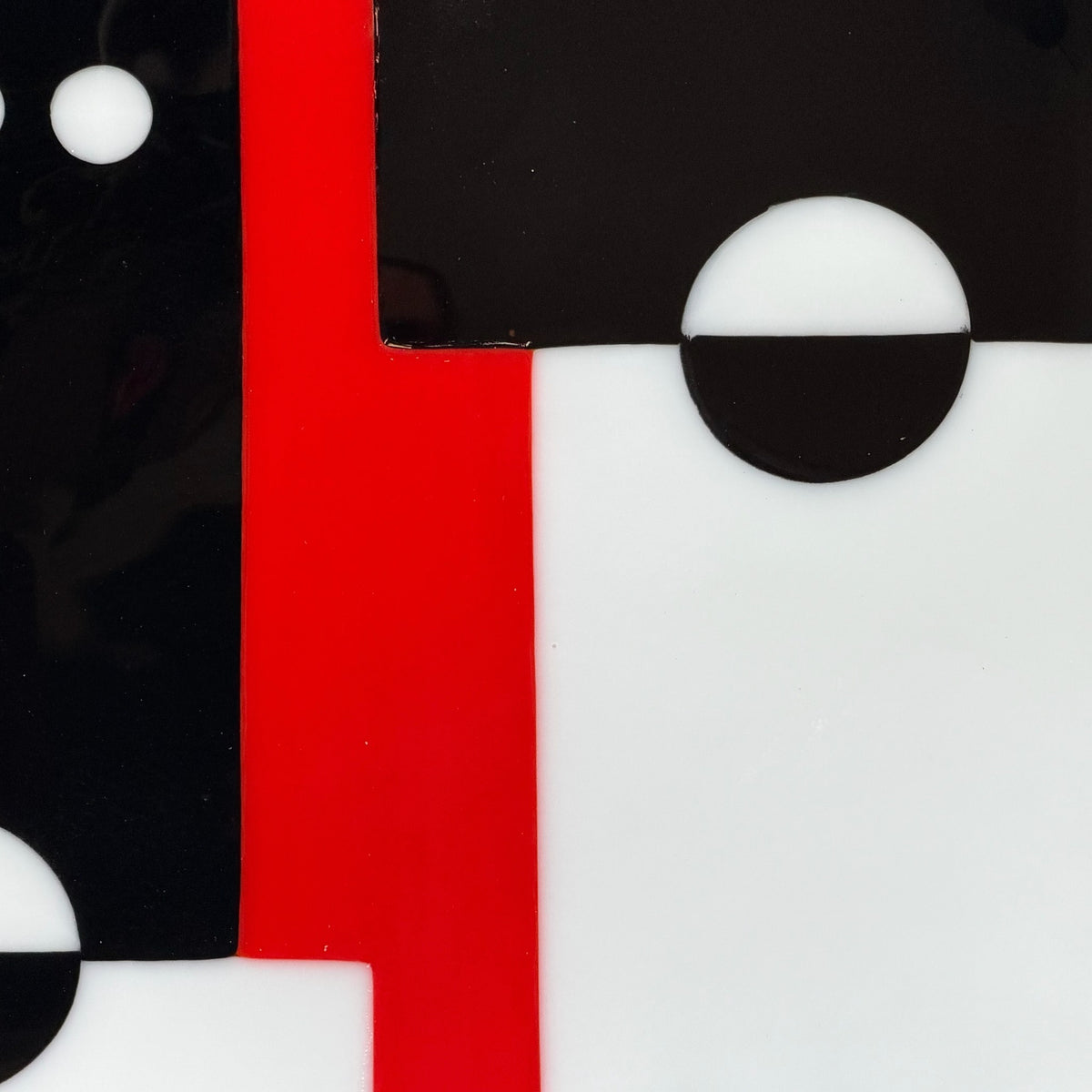 Red Dot Eclipse Serving Platter