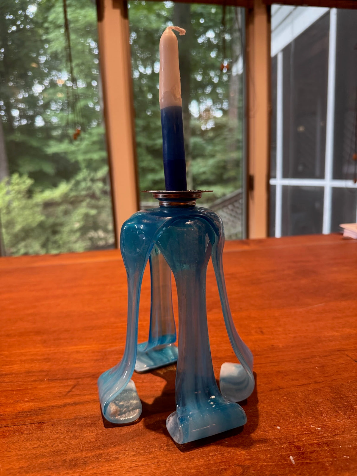 Sea of Light Shabbat Candlesticks