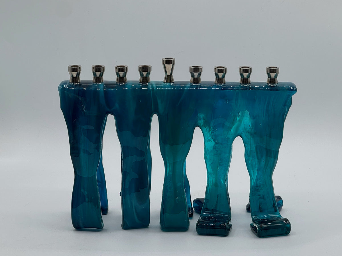 Deep Waters Shabbat Candlesticks