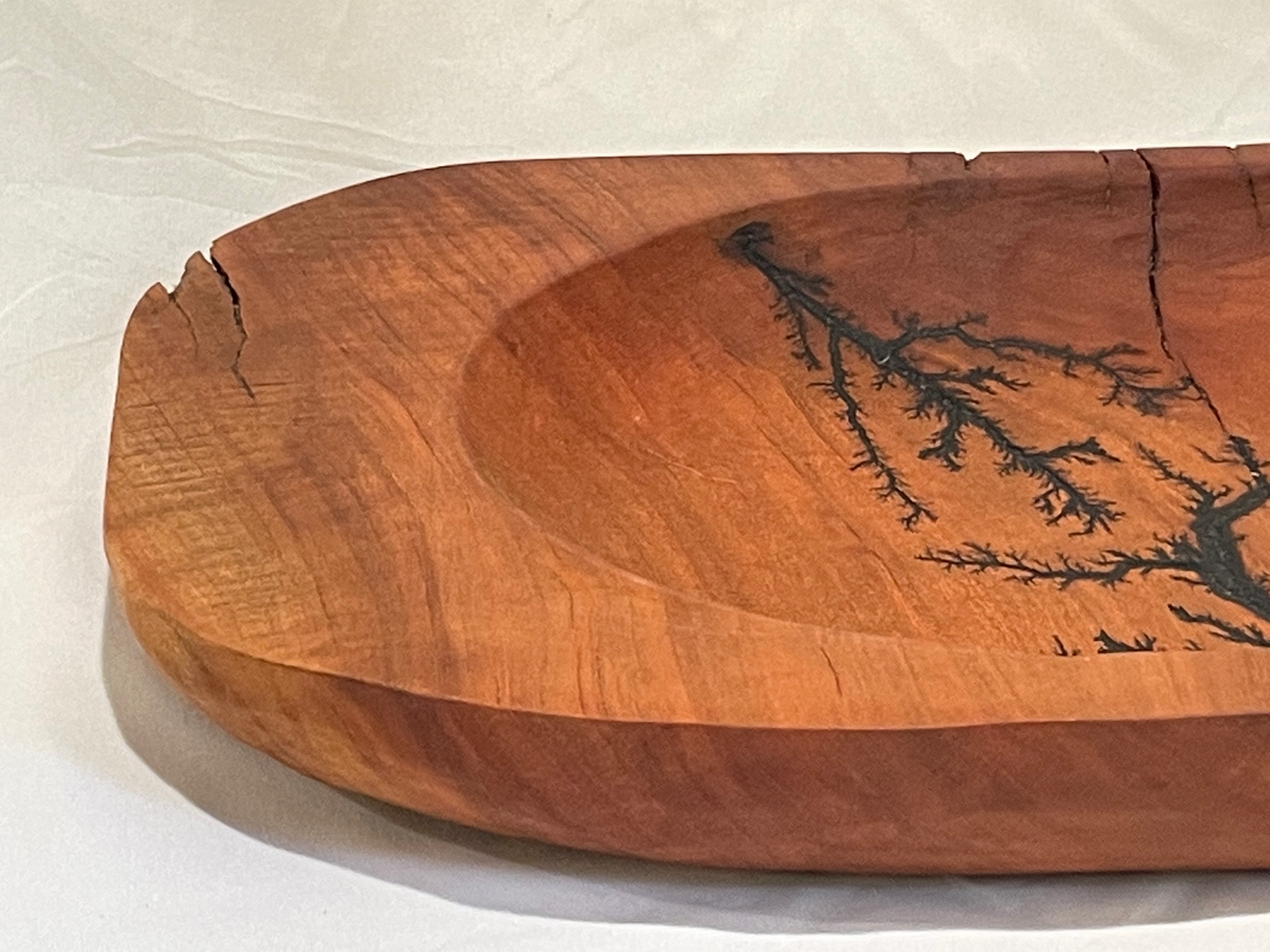 Wooden Fractal Bowl